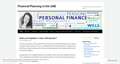 Desktop Screenshot of financialuae.me