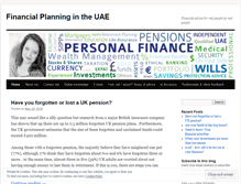 Tablet Screenshot of financialuae.me